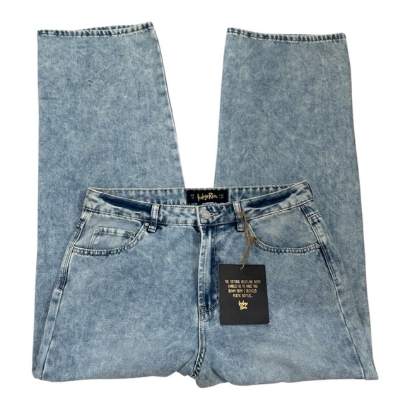 ๐ฅ NWT Indigo Rein Super High Rise Dad Jeans - Picture 2 of 6